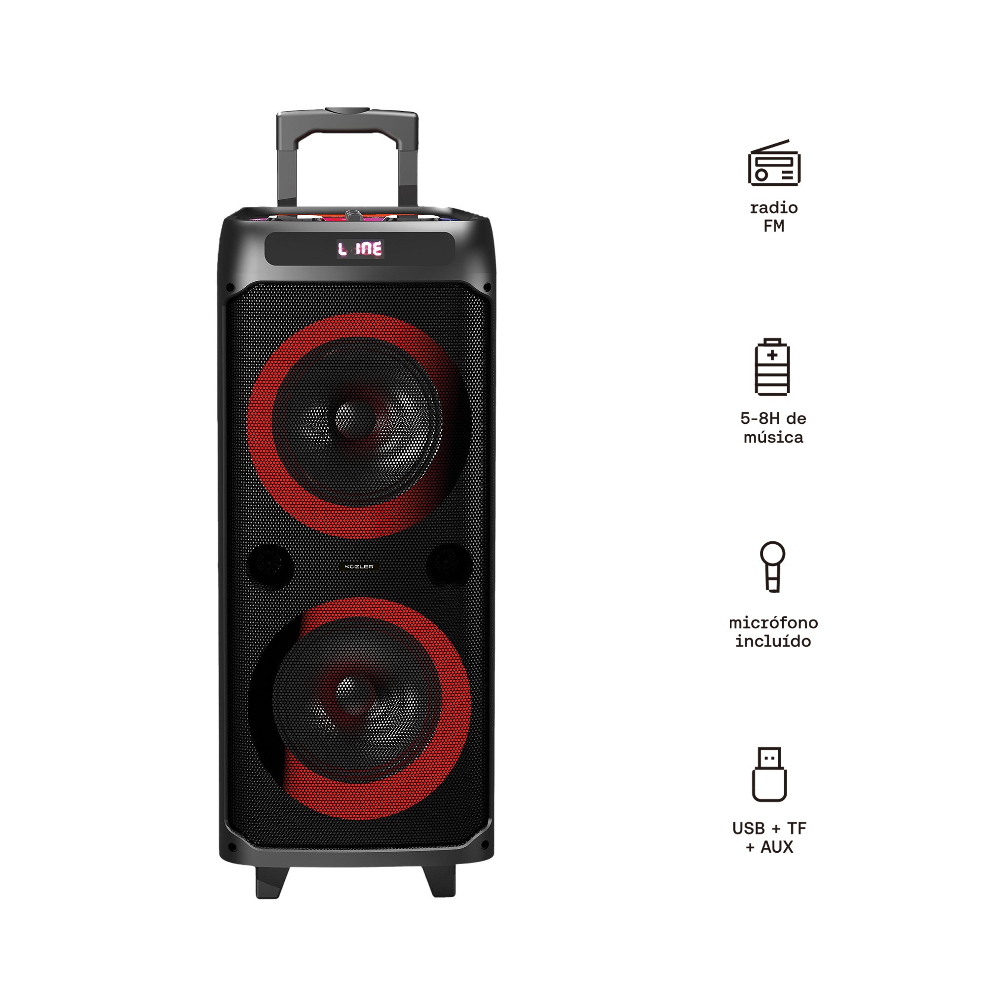 HELGE-101 8 horas 1,600 Watts